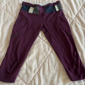 Lululemon Athletica Short Leggings Purple